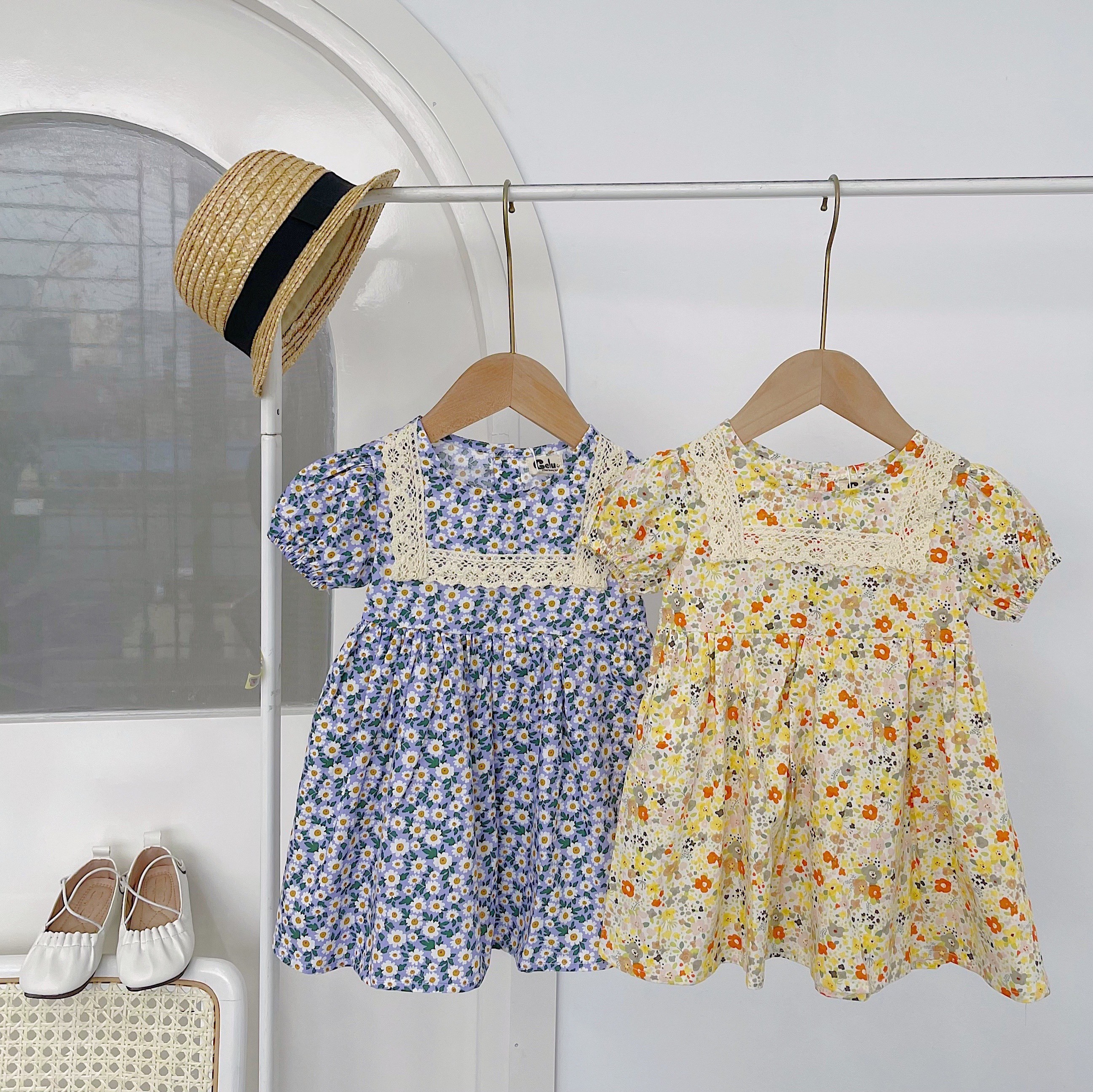 Top 10 váy hoa nhí cổ vuông vintage hàng thiết kế đẹp  Kiến thức