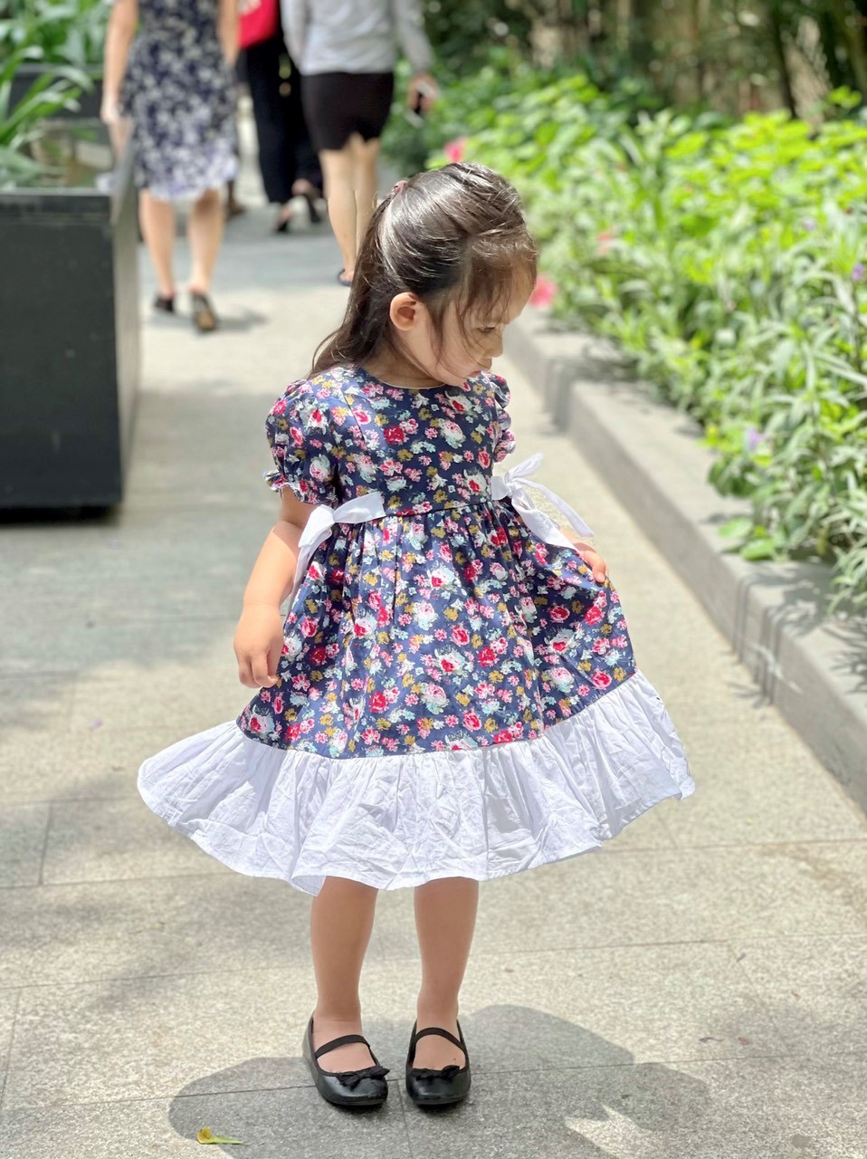 đầm cho bé gái 1 tuổi đến 5 tuổi hàn quốc cực đẹp - đầm bé gái sơ mi kèm  chân váy siêu xinh, thiết kế phong cách hàn quốc dễ thương,