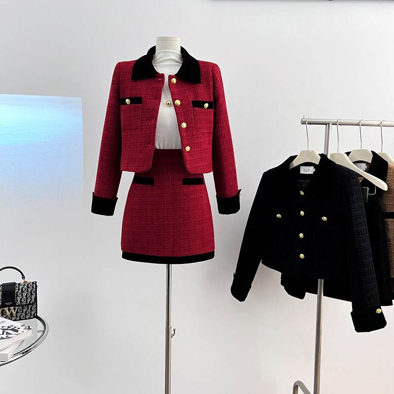 Mua Set 3 món áo 2 dây, chân váy chữ A và áo khoác 3 màu vải umi (áo trong  có mút) - Xanh - Freesize dưới 54kg tại Ánh Dương Clothing Store | Tiki